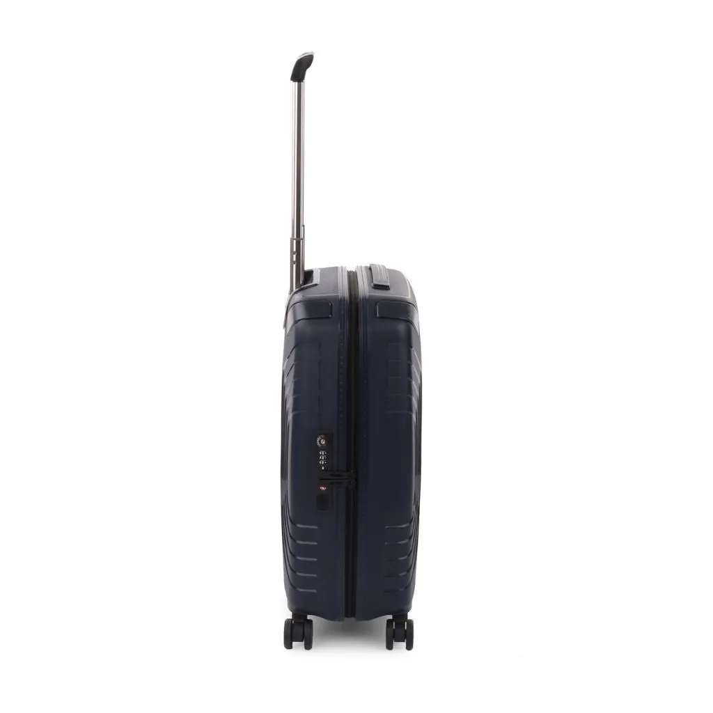 Roncato Ypsilon Hardsided Spinner Suitcase Duo Set - Dark Blue
