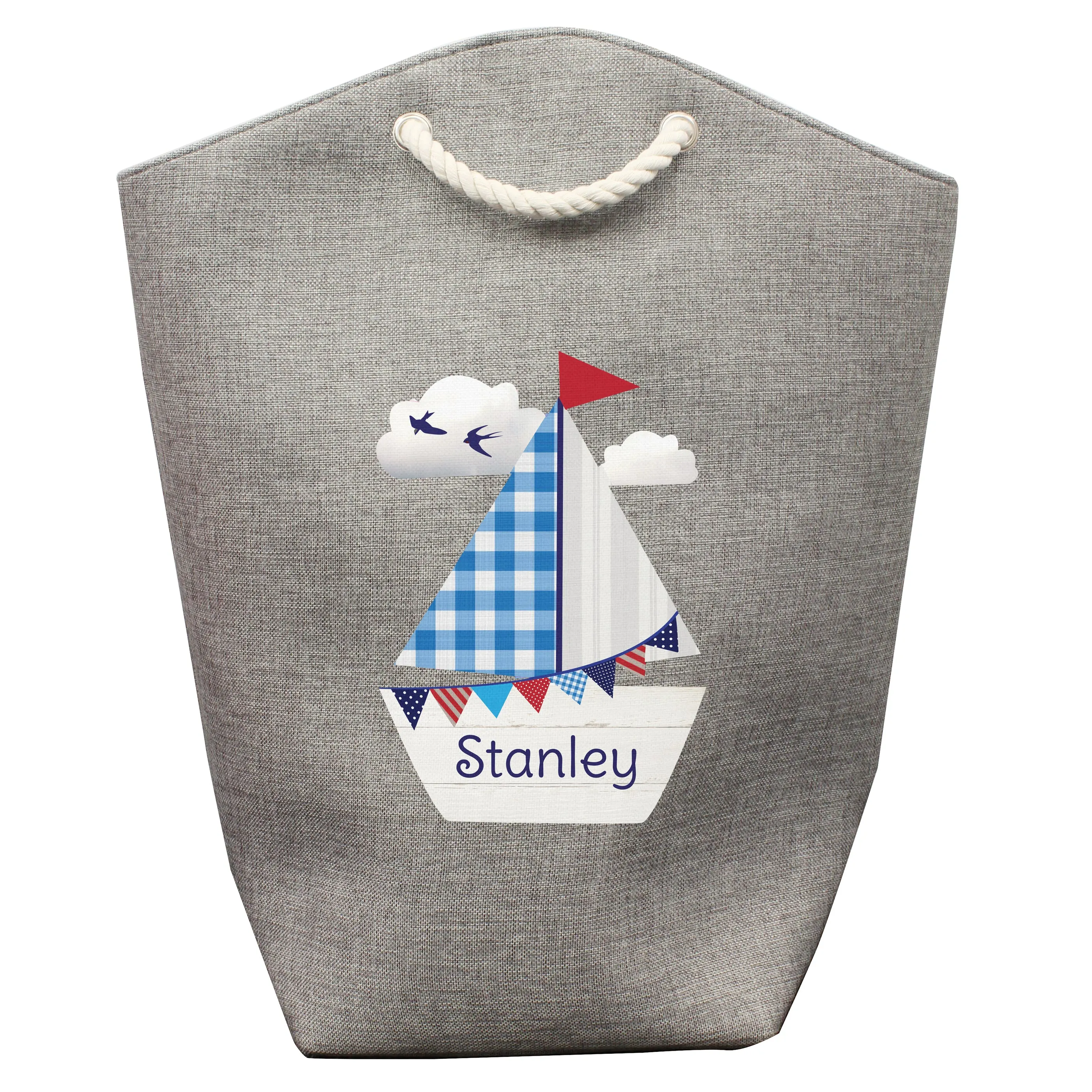 Sailboat Storage Bag - Personalised