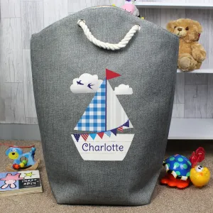 Sailboat Storage Bag - Personalised