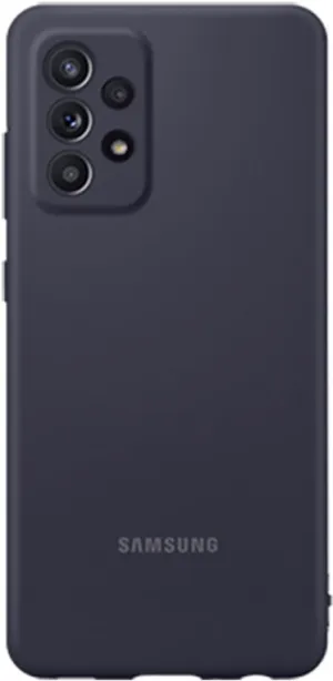 Samsung Galaxy A72 / A72 5G Silicone Cover Case EF-PA725TBEGWW - Black