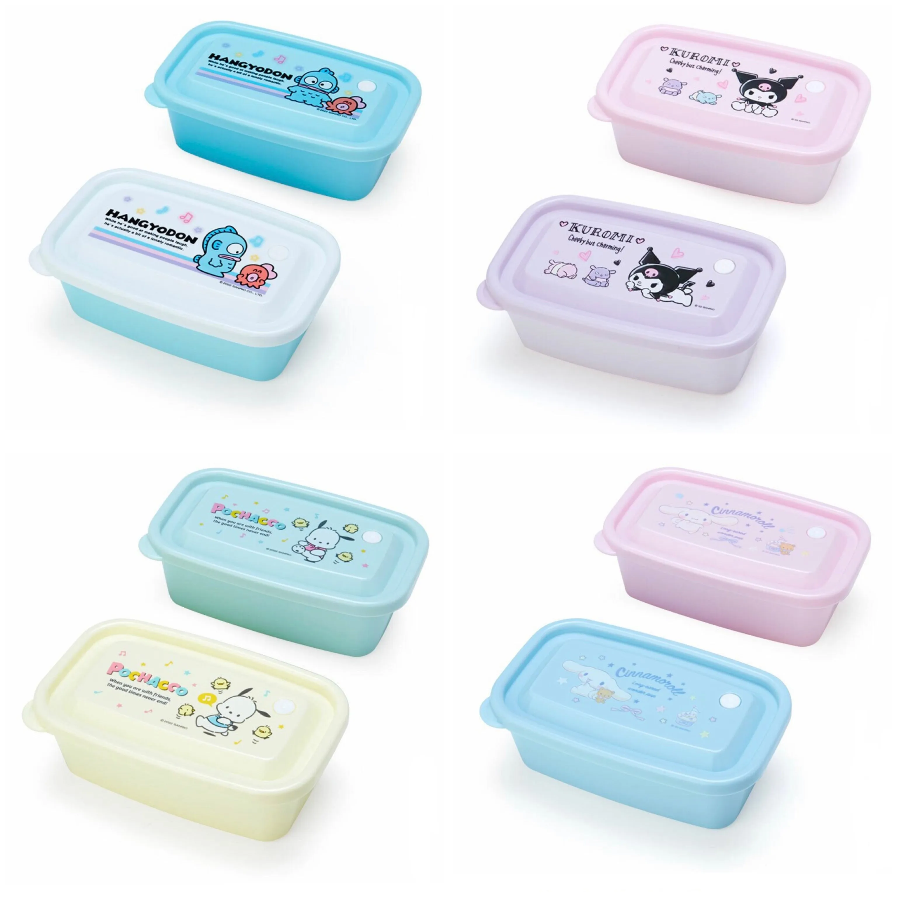 Sanrio Lunch Case Set (2 pcs)