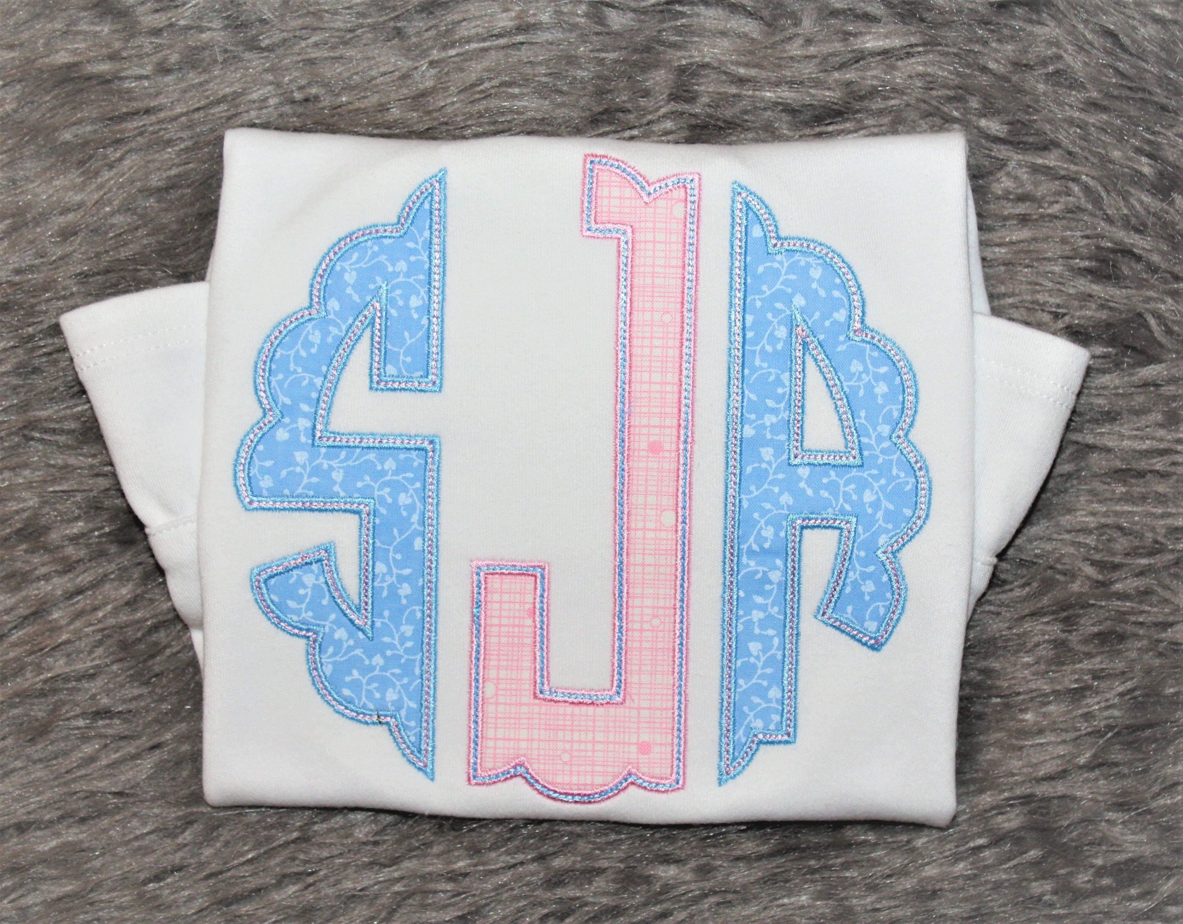 Scalloped Monogram