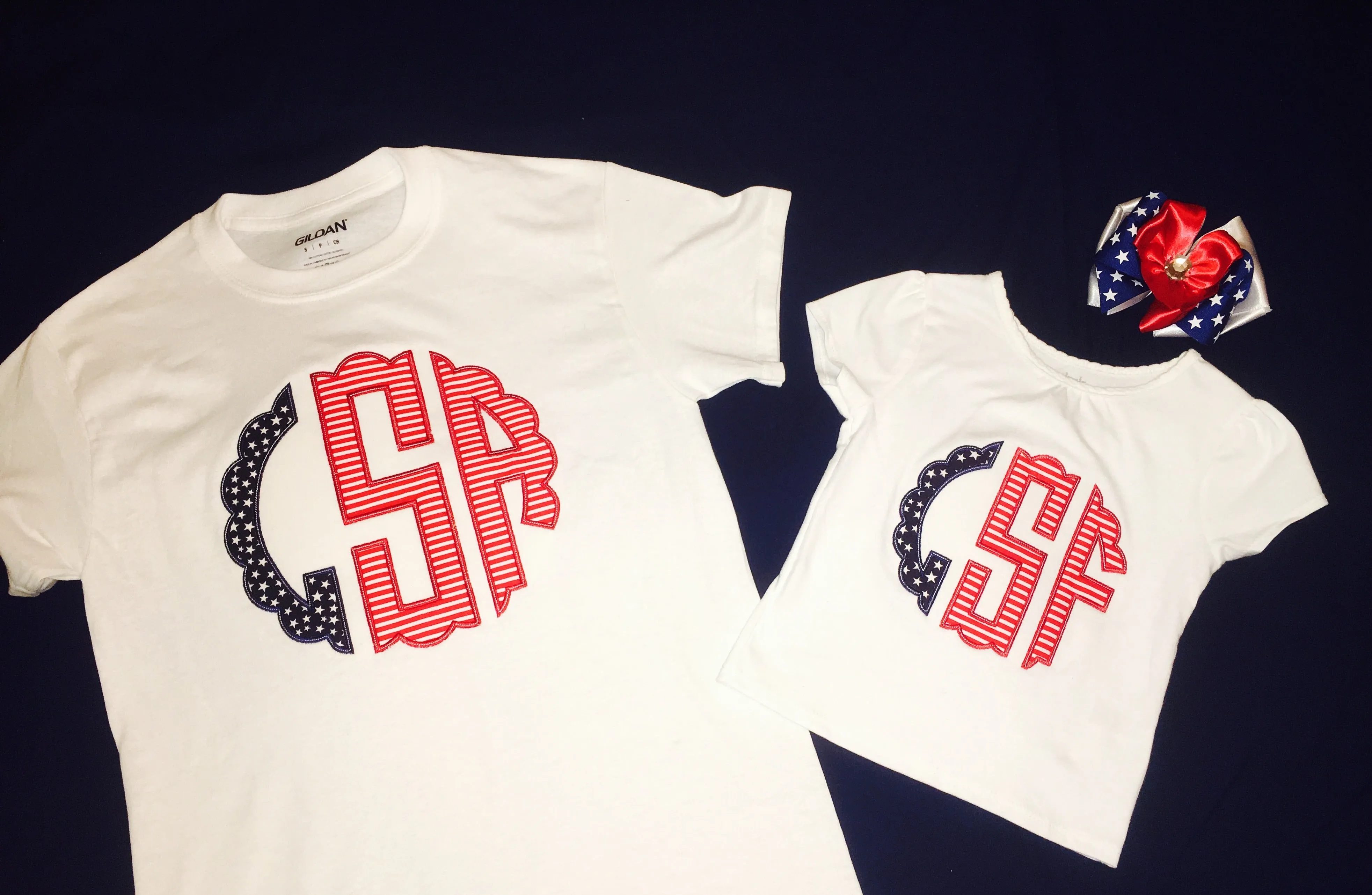 Scalloped Monogram