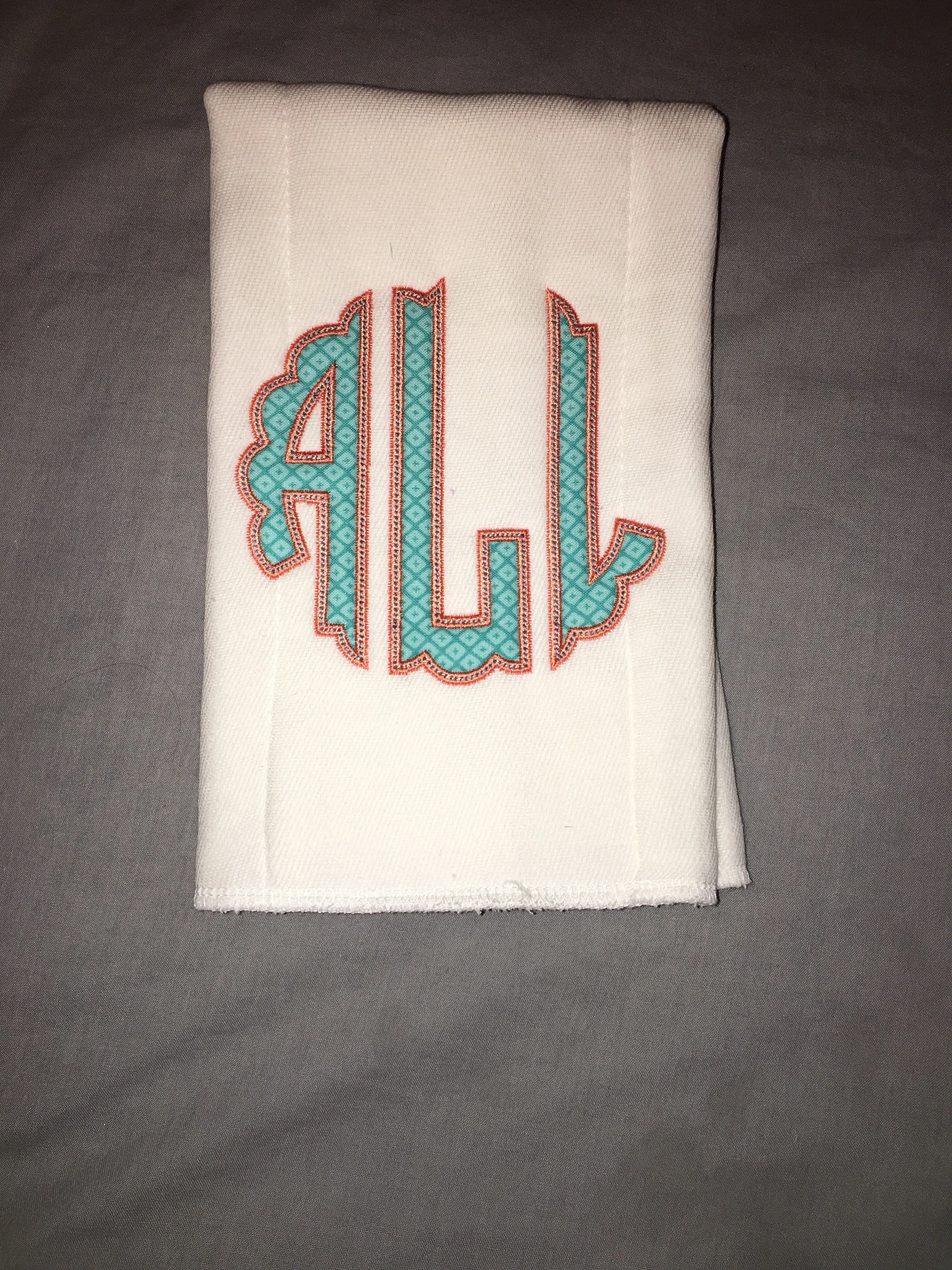 Scalloped Monogram