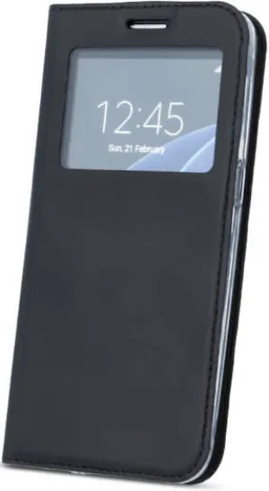 Sony Xperia E5 S-View Wallet Case - Black