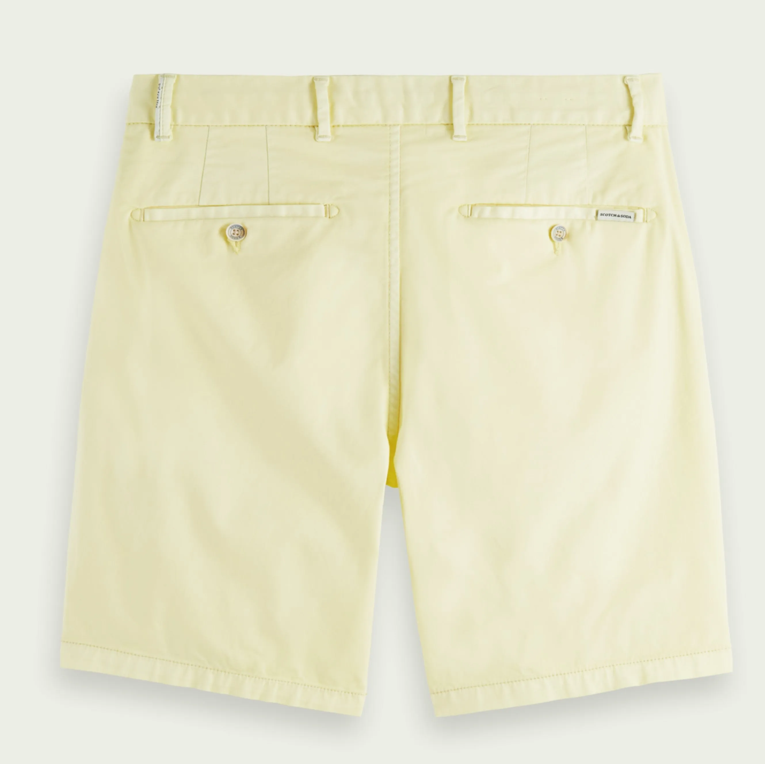Stuart Garment-Dyed Pima Cotton Short (Lemonade)