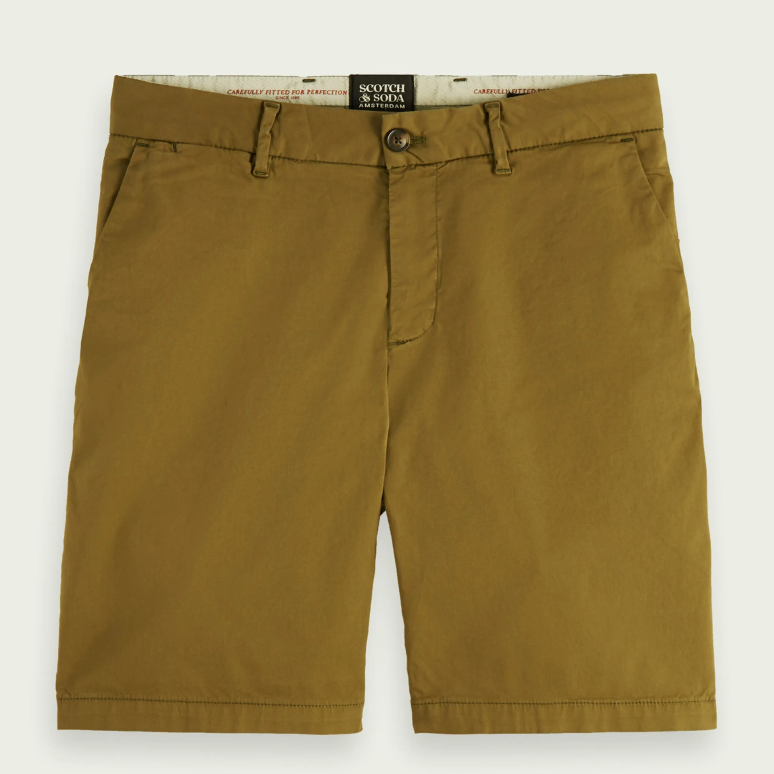 Stuart Garment-Dyed Pima Cotton Short (Lizard)
