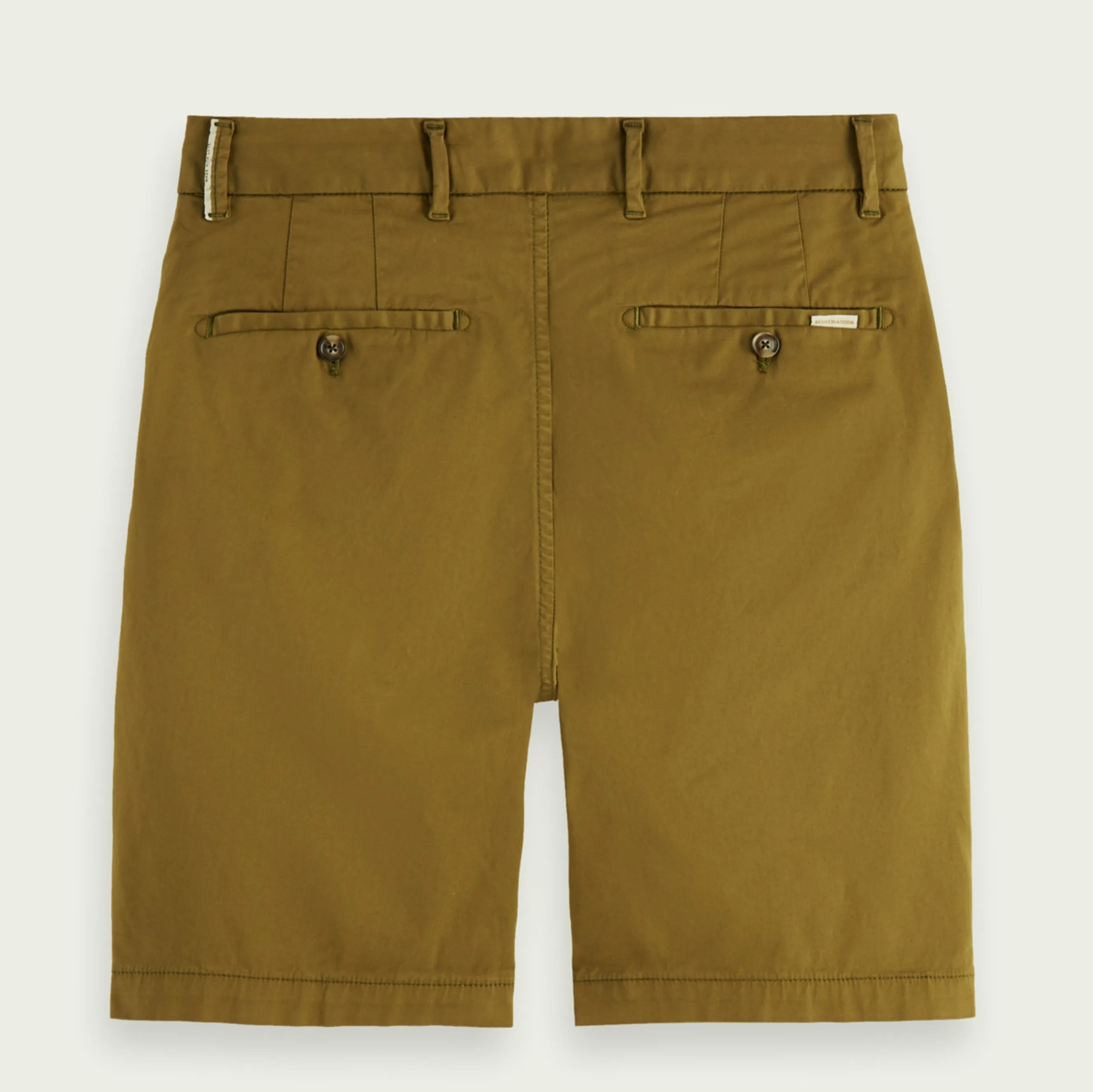 Stuart Garment-Dyed Pima Cotton Short (Lizard)
