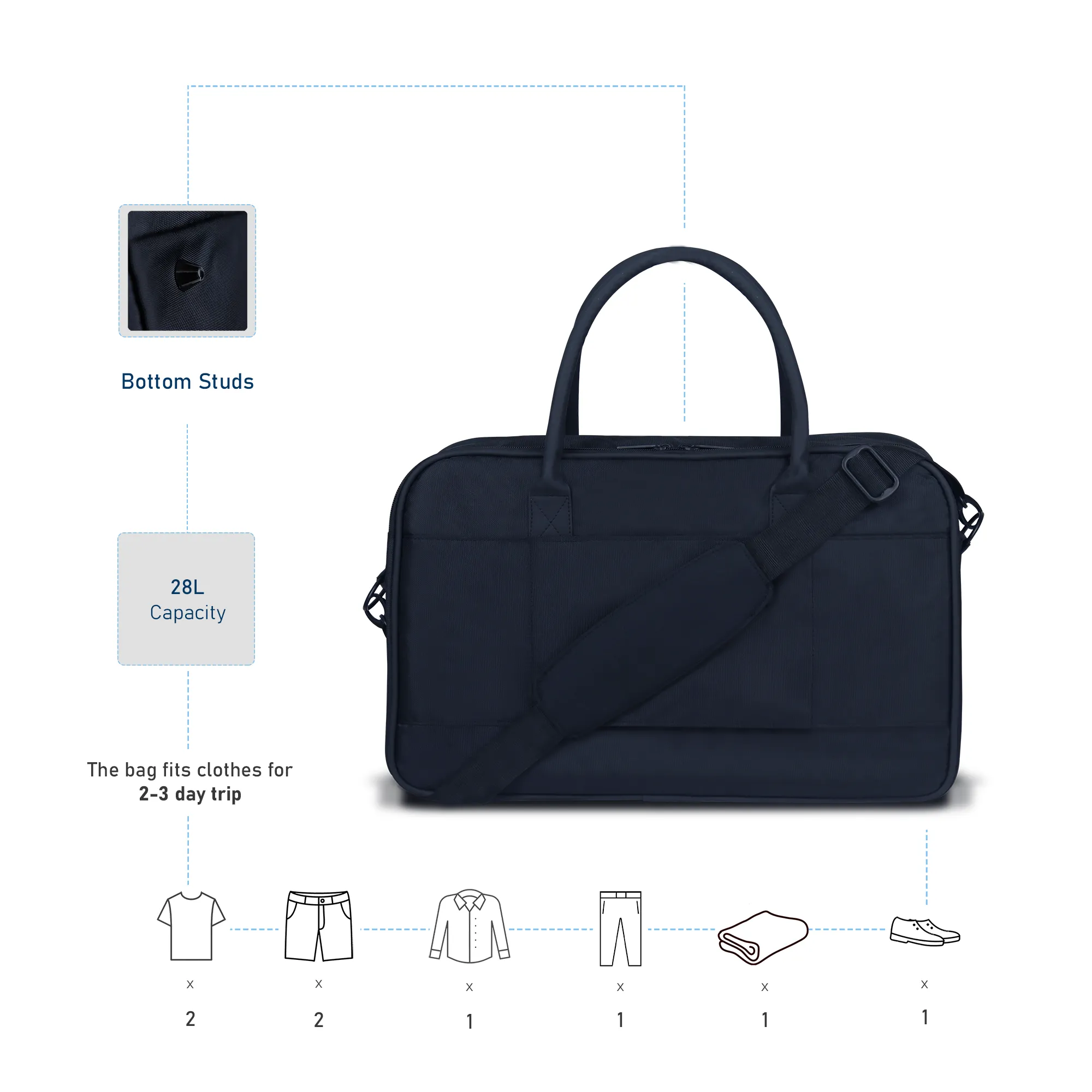 TECH DUFFLE BAG