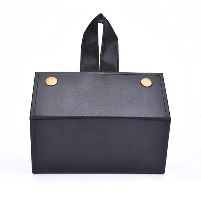 Travel 1 Pc 5 Slots Foldable Leather Eyewear Holder