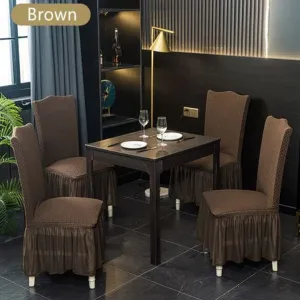 Turkish Style Dining Chairs Covers  - Brown