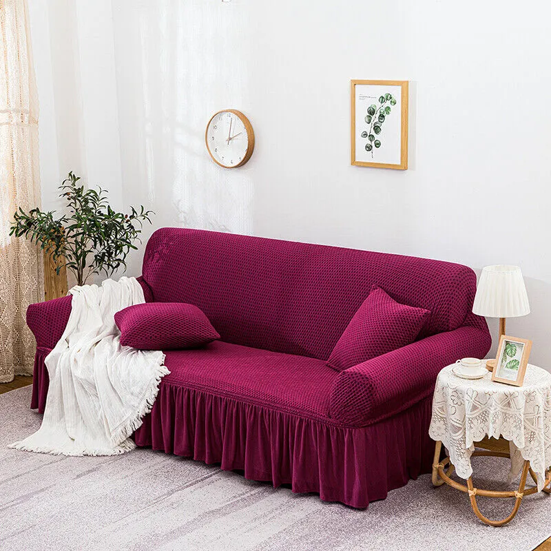 TURKISH STYLE SOFA COVER - MAROON