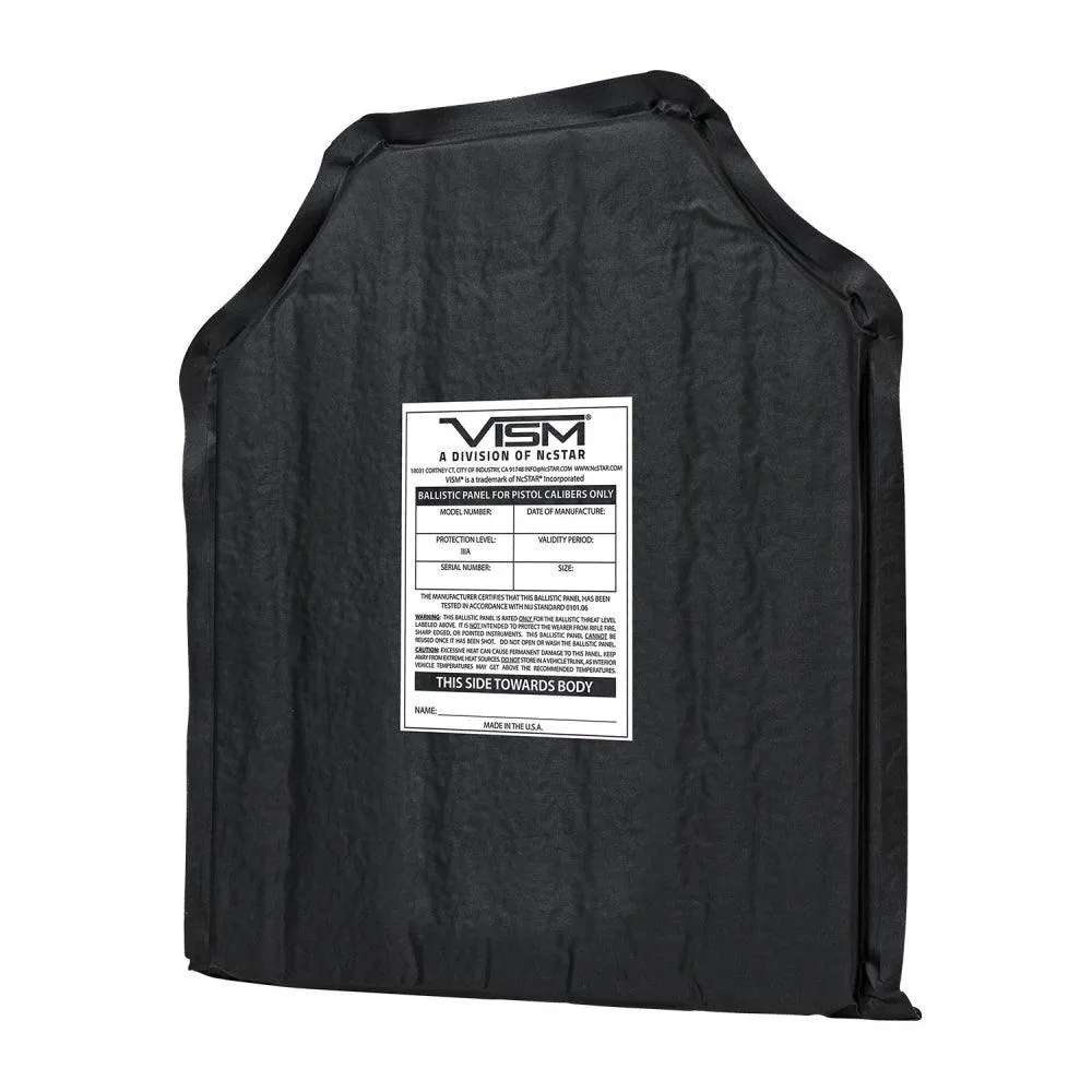 Vism Ballistic Soft Panel - 10"X12" - STR's Cut