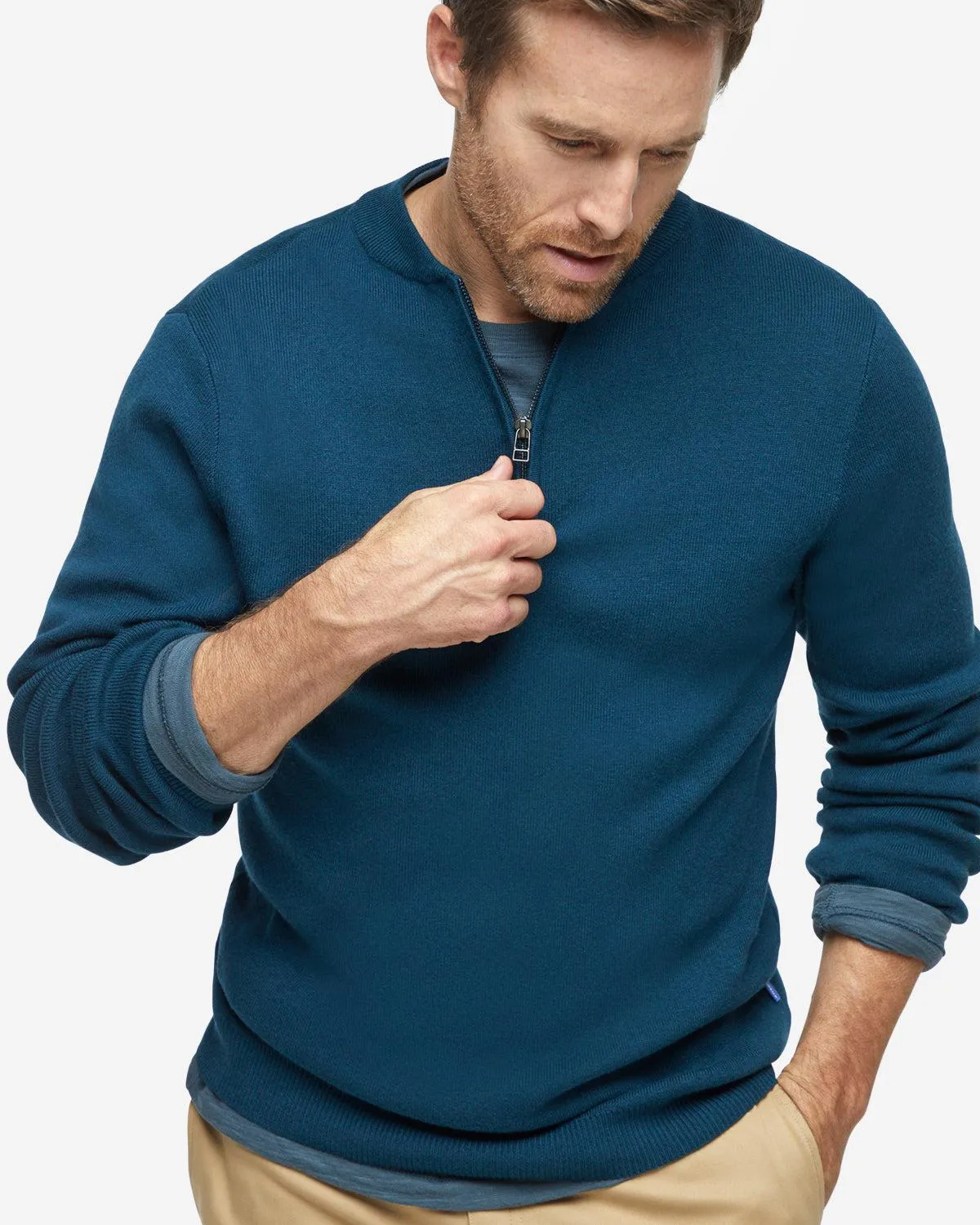 Zion Pullover - Green Coral