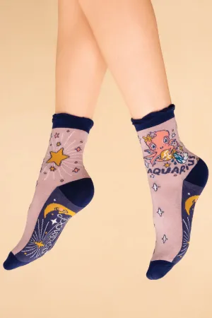 Zodiac Socks - Aquarius
